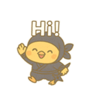 忍者ひよこスタンプ（個別スタンプ：9）