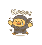 忍者ひよこスタンプ（個別スタンプ：21）