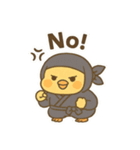 忍者ひよこスタンプ（個別スタンプ：22）