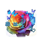 はるかの花束 七色Rose（個別スタンプ：2）