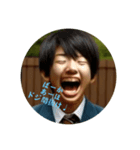 日常の小学生【煽り】（個別スタンプ：4）