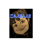 誰かの似顔絵あいさつ。（個別スタンプ：6）