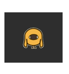 カタメちゃんとヒトツメくん（個別スタンプ：37）