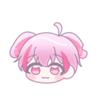 可愛いうさりんスタンプ(擬人化Ver．)（個別スタンプ：2）