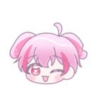 可愛いうさりんスタンプ(擬人化Ver．)（個別スタンプ：3）
