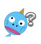おもしろ人面魚（個別スタンプ：2）
