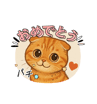 『スコティッシュフォールド』の猫スタンプ（個別スタンプ：31）