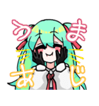 可愛い女の子(オリキャラ)のスタンプ（個別スタンプ：4）