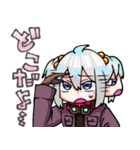 可愛い女の子(オリキャラ)のスタンプ（個別スタンプ：14）