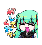 可愛い女の子(オリキャラ)のスタンプ（個別スタンプ：35）