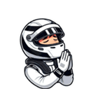 F1ドライバーのライフスタイル（個別スタンプ：17）