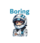 F1ドライバーのライフスタイル（個別スタンプ：19）