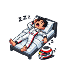 F1ドライバーのライフスタイル（個別スタンプ：26）