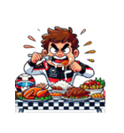 F1ドライバーのライフスタイル（個別スタンプ：31）