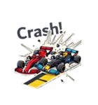 F1ドライバーのライフスタイル（個別スタンプ：34）