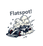 F1ドライバーのライフスタイル（個別スタンプ：35）