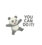 水彩パンダ【Watercolor Panda Moods】（個別スタンプ：20）