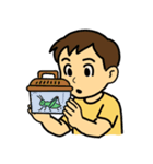 虫好き少年の日常スタンプ（個別スタンプ：24）