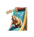 愛らしいクオッカ5（日本語）（個別スタンプ：24）