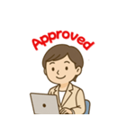 ゆるっと頼れる♪オンライン秘書スタンプ2（個別スタンプ：12）
