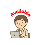 ゆるっと頼れる♪オンライン秘書スタンプ2（個別スタンプ：17）