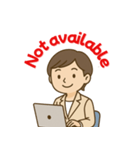 ゆるっと頼れる♪オンライン秘書スタンプ2（個別スタンプ：18）