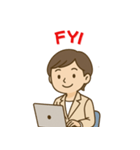 ゆるっと頼れる♪オンライン秘書スタンプ2（個別スタンプ：24）