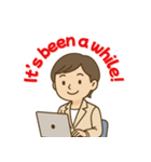 ゆるっと頼れる♪オンライン秘書スタンプ2（個別スタンプ：37）