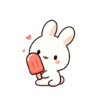 うさぎの赤ちゃんの生活 Ver6 (にほんご)（個別スタンプ：32）