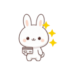 うさぎの赤ちゃんの生活 Ver6 (えいご)（個別スタンプ：29）