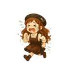 ラッキーガール1（個別スタンプ：12）