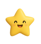 あなたの立体的な小さな星（個別スタンプ：1）