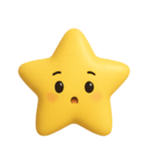 あなたの立体的な小さな星（個別スタンプ：6）