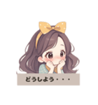 サニーリボンガール（個別スタンプ：20）