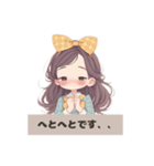 サニーリボンガール（個別スタンプ：31）