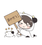 毎日使える！うしさんの日常スタンプ（個別スタンプ：19）
