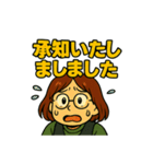 CS✨事務のゴリエMAX2（個別スタンプ：34）