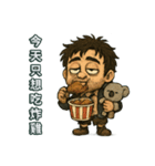 寝転ばなきゃ、人生にペチャンコされる（個別スタンプ：3）