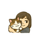 うちの4匹の猫たち-飛飛・寶貝・柚柚・咪咪（個別スタンプ：1）