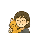うちの4匹の猫たち-飛飛・寶貝・柚柚・咪咪（個別スタンプ：3）