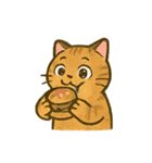 うちの4匹の猫たち-飛飛・寶貝・柚柚・咪咪（個別スタンプ：25）