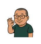 忙しいおじさんの毎日リアクション（個別スタンプ：6）