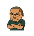 忙しいおじさんの毎日リアクション（個別スタンプ：7）