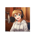 声優のたまご、七転び八起き！（個別スタンプ：2）