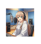 声優のたまご、七転び八起き！（個別スタンプ：3）