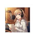 声優のたまご、七転び八起き！（個別スタンプ：6）