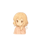 ふわふわのわたちゃん（個別スタンプ：7）
