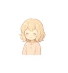 ふわふわのわたちゃん（個別スタンプ：8）