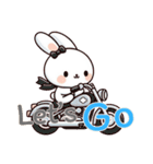うさぎの赤ちゃんの生活 Ver6 (漢字)（個別スタンプ：18）