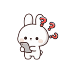 うさぎの赤ちゃんの生活 Ver6 (漢字)（個別スタンプ：27）